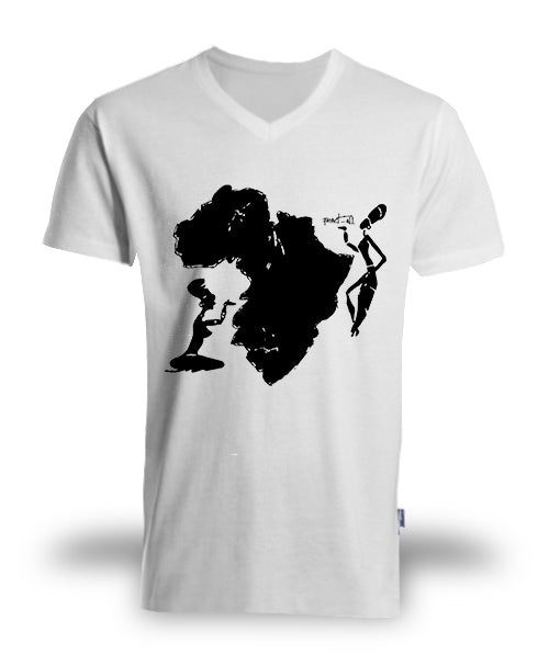 T-shirt Organic "Afrikaya" ♂ - Fract-All store