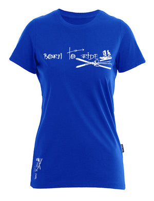 Organic "Born To Ski" ♀ - Fract-All store