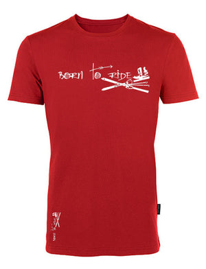 Organic "Born To Ski" ♂ - Fract-All store