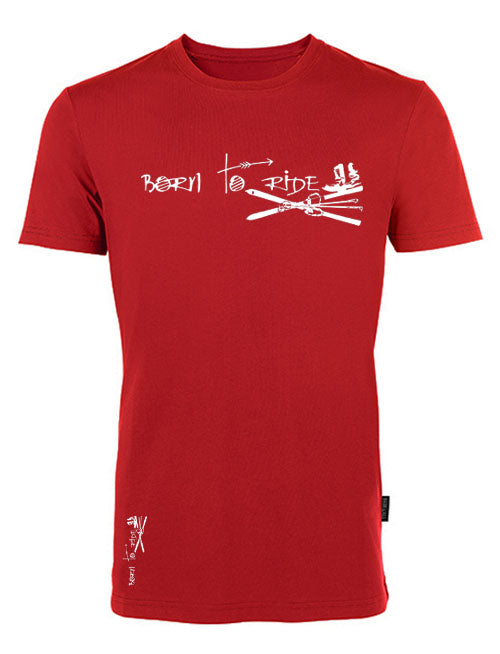 Organic "Born To Ski" ♂ - Fract-All store