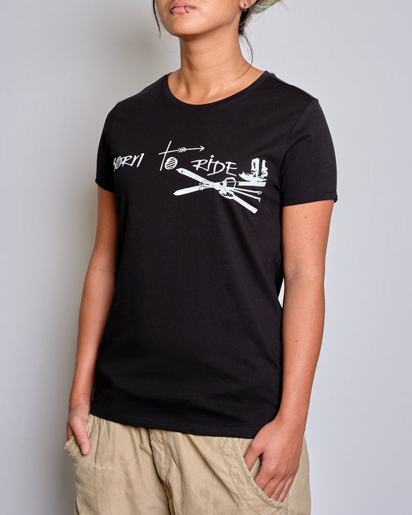 Organic "Born To Ski" ♀ - Fract-All store