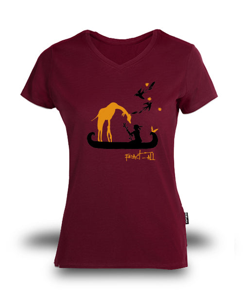 T-shirt Organic "Pirogue" ♀ - Fract-All store