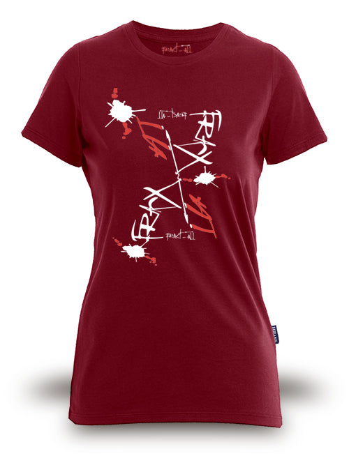 T-shirt Organic "Sablier Fract-All" ♀ - Fract-All store