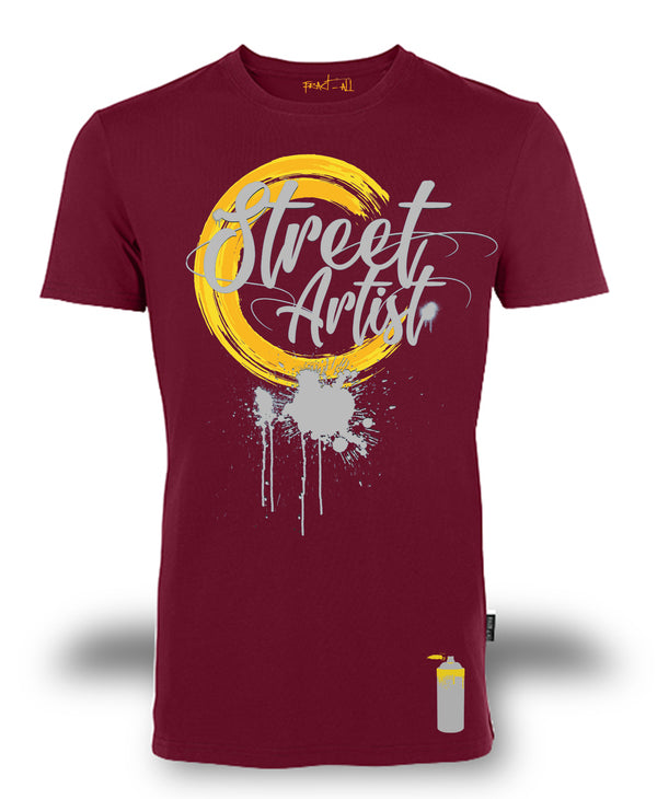 T-shirt Organic "Street Artist" ♂ - Fract-All store