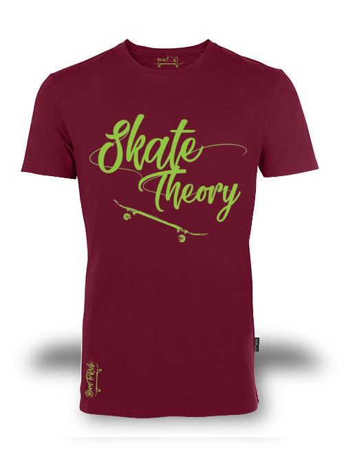 T-shirt Organic "Skate Theory" ♂ - Fract-All store
