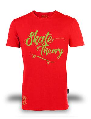 T-shirt Organic "Skate Theory" ♂ - Fract-All store