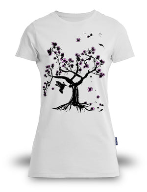 T-shirt Organic "Cerisier d'antan" ♀ - Fract-All store
