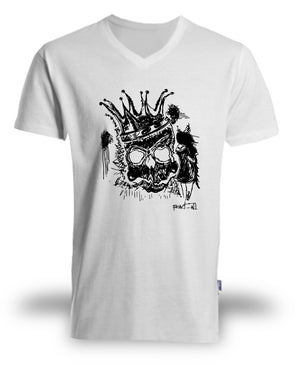 T-shirt Organic "The Queen's death"  ♂ - Fract-All store